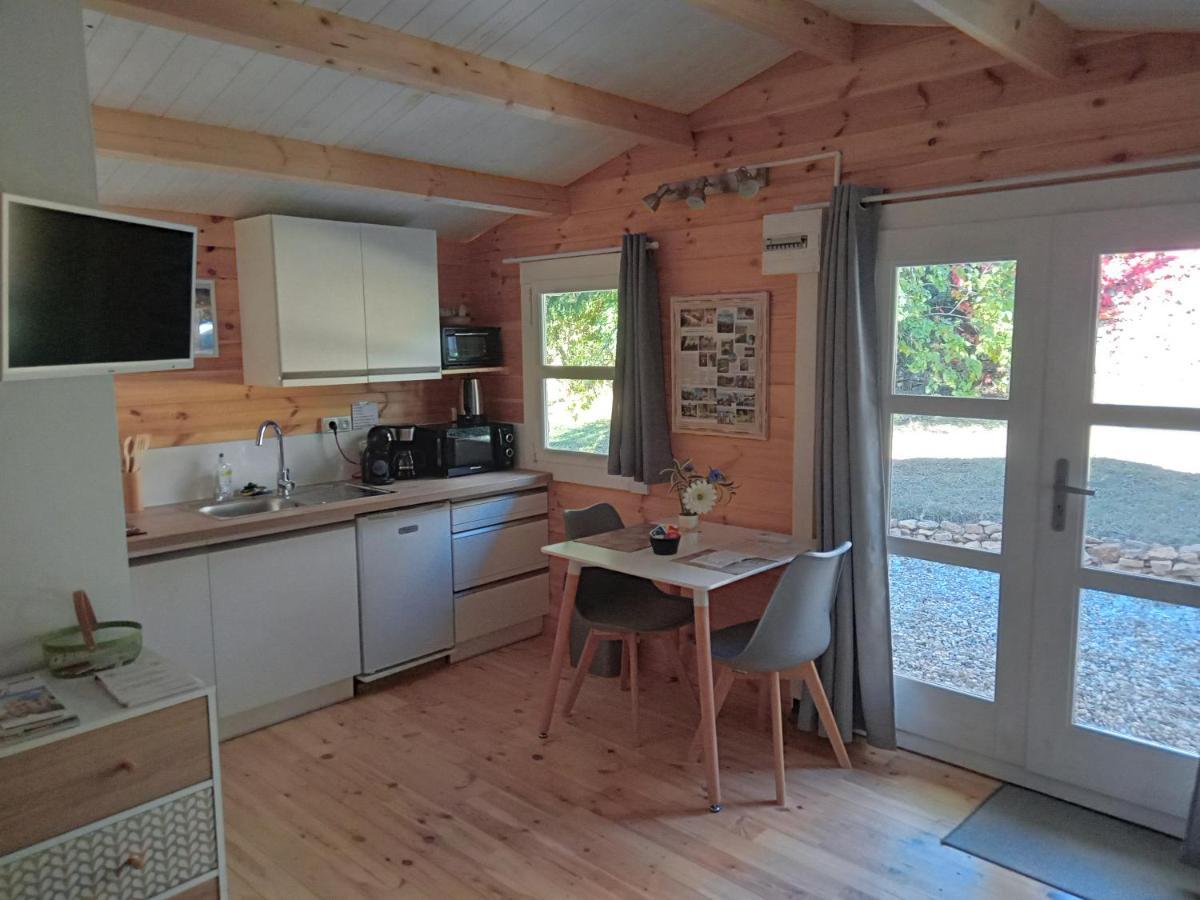 Chalet "Le Petit Olivier" Gites Appart 'Hotel L'Echappee Belle D'Aubenas Logement 2 Sur 3 المظهر الخارجي الصورة